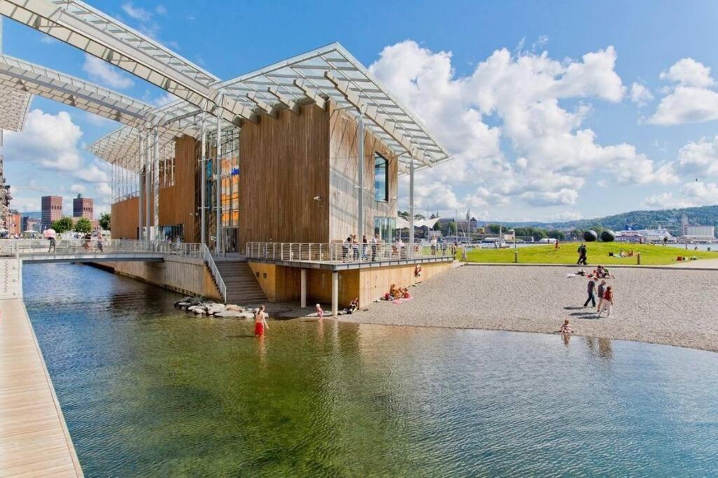 Apartament Tjuvholmen - Sjoside Hjem Oslo Zewnętrze zdjęcie