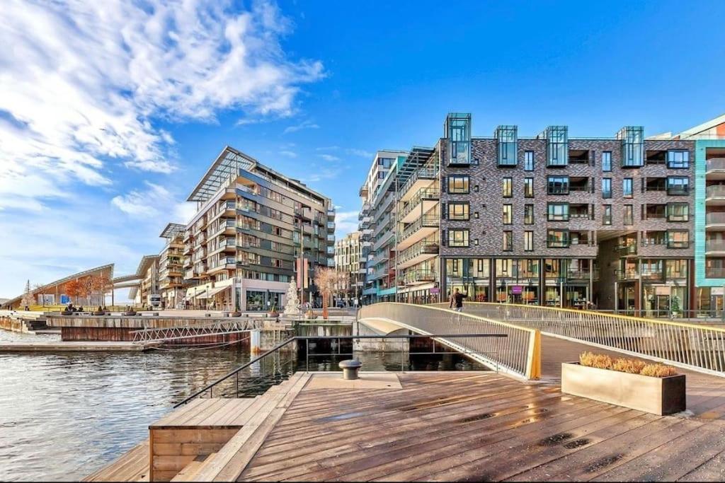 Apartament Tjuvholmen - Sjoside Hjem Oslo Zewnętrze zdjęcie